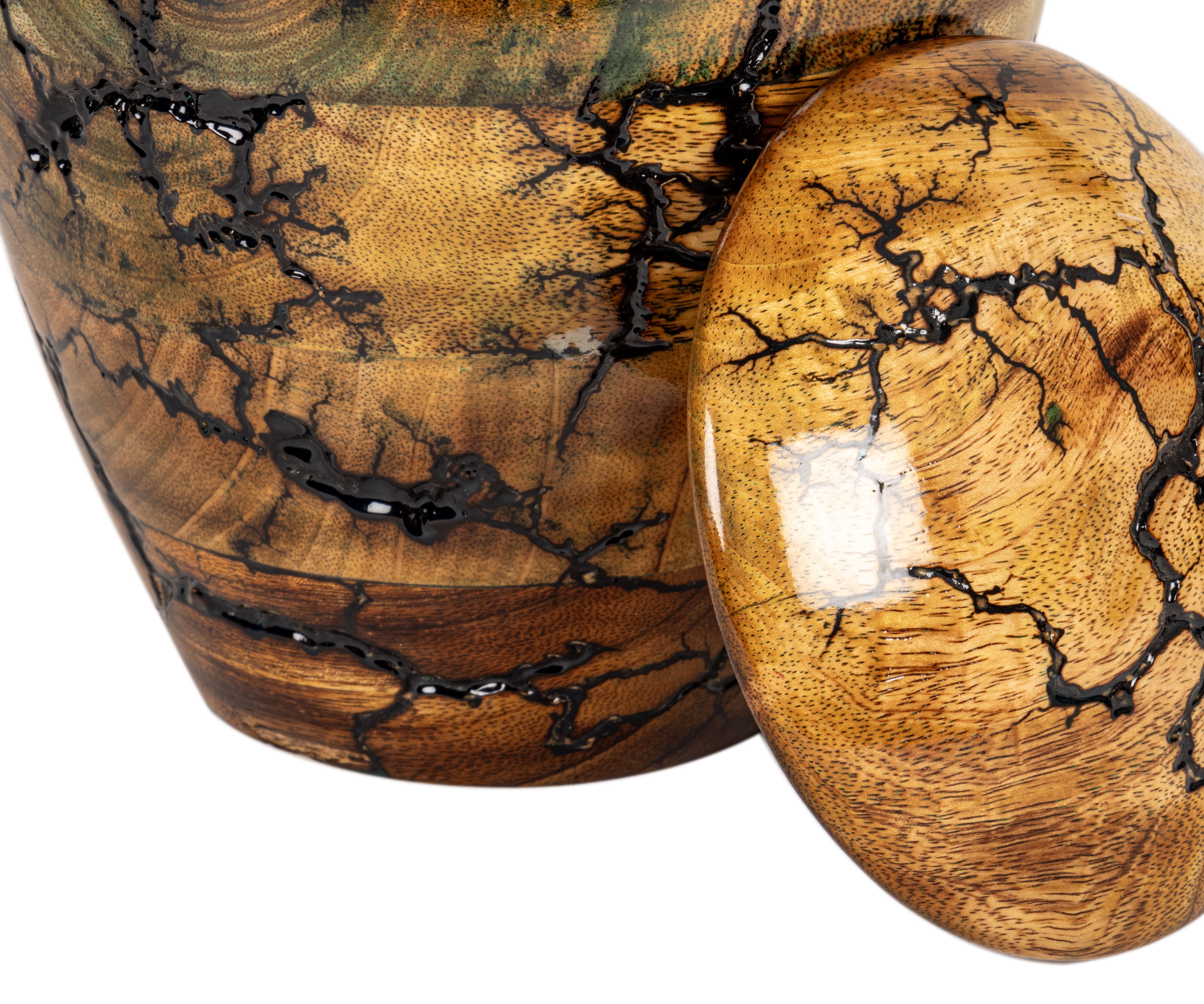 Wooden Cremation Urns for Ashes Adult Male/Female Engrave-Decorative Urns-Wooden Small Cremation Urn for Funeral for Pet or Human Ashes..