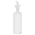 thumbnail image 2 of Liulin 8.5oz Glass Olive Oil Dispenser Bottle, No Funnel Needed Oil Container with Pourers, Clear Oil Vinegar Cruet for Kitchen Cooking and BBQ, Olive Oil Carafe Decanter, Oil Drizzler Bottle, 250ml, 2 of 8