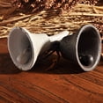 thumbnail image 3 of 3 PCS Vintage Hand Bell Rustic Bells Cow Christmas Decor Baby, 3 of 8