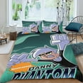 thumbnail image 2 of Danny Phantom-themed Bed Sheet Set Three Piece Set Comfortable And Skin Friendly Unique Design Home Decor Gifts For Family Friends fans36x75Inches（90cm*190cm）, 2 of 6