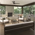 thumbnail image 3 of Hunter 52 inch Cassius Noble Bronze Damp Rated Ceiling Fan and Pull Chain, 3 of 15