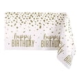 thumbnail image 4 of Mantel de Plástico Unique Gold Sprinkles 1 Pieza, 4 of 4