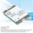 thumbnail image 4 of WiFi 7  Card, BE200NGW Wireless WiFi 7  BT5.4 Card Practical 2.4GHz 5.8GHz 6GHz  for  10 11 for Desktop PC, 4 of 7