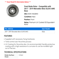 thumbnail image 2 of Front Brake Rotor - Compatible with 2017 - 2019 Mercedes-Benz GLE43 AMG Base 2018, 2 of 2