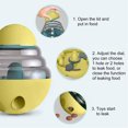 thumbnail image 3 of vaso de juguete interactivo para mascotas, juguetes para perros y gatos, juguetes de distribución de terapia de alimentos, pelotas de terapia de alimentación lenta para mascotas, aumenta el, 3 of 6