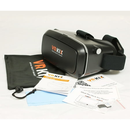 Vrkix 179978 Wearable Device Vrkix1.c Kix Black Virtual Reality Glasses Retail