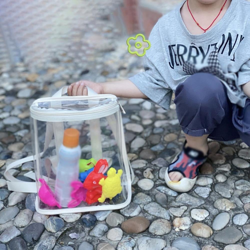 Cute Clear Backpack Plastic Transparent Bookbag See Through Plastic