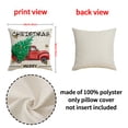 thumbnail image 5 of almohada para decoración de Navidad , decoración de Navidad para el hogar, decoraciones de invierno para el hogar y el sofá, 5 of 5