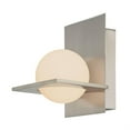 thumbnail image 2 of Alico Orbit 1 Light Vanity, Matte Satin Nickel, White Opal Glass - BV9031-10-16M, 2 of 2