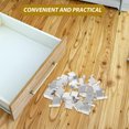 thumbnail image 3 of Mobutofu 20Pcs Steel Shelf Clip Brackets for Metal Shelving Easy Installation Storage, 3 of 8