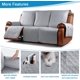 thumbnail image 4 of Fundas para sofás reclinables, protector impermeable para sofás, fundas para sillones con bolsillo lateral, 4 of 5