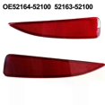 thumbnail image 4 of 2Pcs Car Rear Bumper Reflectors For Toyota Yaris 2012-2014 LE Warning Light Fog Light 52164-52100 52163-52100, 4 of 4