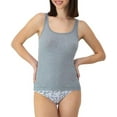 thumbnail image 2 of Hanes Originals Pack, Soft Cotton Rib Tank Tops for Women, 4-Pack, 2 of 6