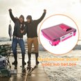 thumbnail image 3 of Caja de anzuelos de plantilla de pesca de doble cara de mano con orificio de drenaje para suministros de pescador FLhrweasw Nuevo, 3 of 9