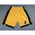 thumbnail image 1 of Miami Heat Retro Embroidered Zipper Pocket Shorts Basketball Pants Embroidered Shorts, 1 of 2