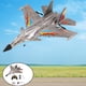 thumbnail image 1 of RC, 3 canales, RC, planeador de telemando 2,4G, planeador de espuma de ala fija, de juguete para principiantes, y Gris Baoblaze Avión RC, 1 of 8