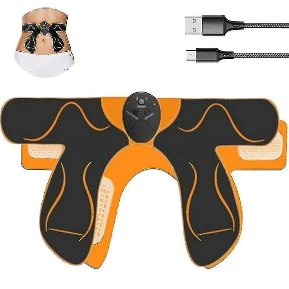 Abs Stimulator Electric Hips Trainer,hip Trainer,electronic Backside(color:orange)