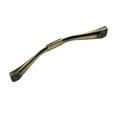 thumbnail image 4 of Utopia Alley Trieste Pull Handle - Decorative Cabinet Drop Pull Handles- Vintage Cabinet Hardware with Hand Finished Antique Brass - Metal Drawer Pull Handle, 3.75" Center to Center, 4 of 8