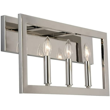 

Eglo Lighting Eglo USA 204477A Three Bath Vanity Light from Jordan Collection 22.00 inches Satin Nickel