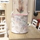 thumbnail image 5 of Cesta de almacenamiento impermeable con patrón de arcoíris rosa para juguetes, cesta para ropa sucia, bolsa para guardar ropa, juguetes, organizador de artículos diversos, 5 of 5