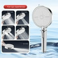 thumbnail image 1 of Drppepioner Showerhead - High-Pressure Handheld Showerhead With 5 Spray Modes,Suitable For Elderly Or Children,Soft Body Design Household, 1 of 6