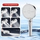 thumbnail image 1 of High Pressure Handheld Shower Head | 5 Spray Modes | Anti-Clog ABS Material | Silver & Gray | Hard Water Compatible | Powerful Shower | Easy Installation | 27x13x4cm | 0.57lb | Single Pack, 1 of 6