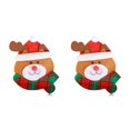 thumbnail image 2 of Matsuzay Vajilla decorativa de Feliz Navidad, cubertería, tenedor, cuchara, cubierta, vajilla, tapa, artesanía casera, regalo de decoración de Año Type2 NO2, 2 of 6