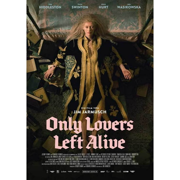 Only Lovers Left Alive 14 11x17 Movie Poster German Walmart Com Walmart Com