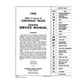 thumbnail image 2 of Detroit Iron OEM 1968 Chevrolet Truck Chassis Service Manual (Series 10 thru 60), 2 of 2