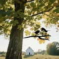 thumbnail image 3 of Garden Bird Stake Metal Art Outdoor Yard Ornament For Bed, 3 of 3
