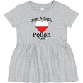 thumbnail image 3 of Inktastic Just a Little Polish Girls Baby Dress, 3 of 5