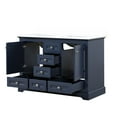 thumbnail image 4 of Double Bath Vanity In Navy Blue, With Cultured Marble And Spacious Interior Blue Countertop, Solid Construction, Storage, 4 of 6
