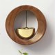 thumbnail image 3 of Wood Copper Wind Chime Wooden Wireless Door Bell Entrance Reminder Doorbell Aesthetic Home Decorations Doorbell B, 3 of 5