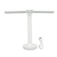 thumbnail image 2 of Foldable Dual Swing Arm Desk Lamp, Dual Swing Arm Desk Lamp High Capacity Battery Eye Caring  for Home, 2 of 7