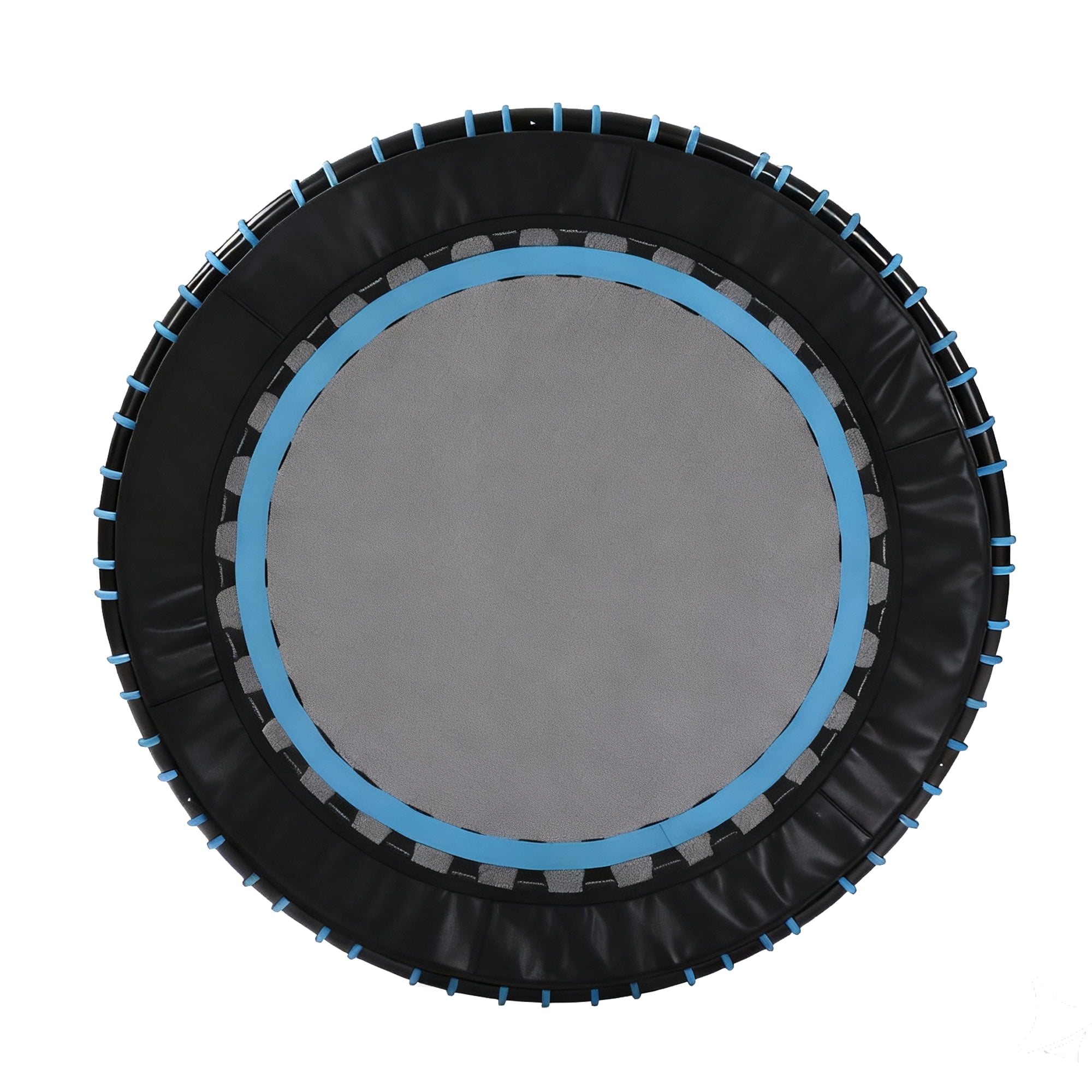 40 Inch Fitness Trampoline with Bungee Cords, Quiet Stable Indoor Outdoor Rebounder, 330LBS Max Load for Cardio Balance Family Workout