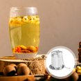 thumbnail image 3 of CSChome Tea Infuser with Stainless Steel Saucer Tea Infuser Food Grade Stainless Steel High Temperature Resistant Loose Strainer, 3 of 6
