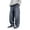 Blue, variant on LIJCC Baggy Jeans Boys Y2K Straight Wide Leg Denim Pants Pull On Casual Long Pants Kids Casual Elastic Waist Loose Trousers with Pockets Streetwear