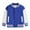 Blue, variant on Teen Kids Baseball Jackets Boys Girls Jacket Plain Button Casual Coat Winter School Hoodie Running Hoodie Black Sports Hoodie 13-14 Years