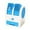 Blue, variant on QuLuJing Portable Air Conditioner, Portable Battery Powered/USB Conditioner Fan Bladeless Safe Fan, Air Conditioners