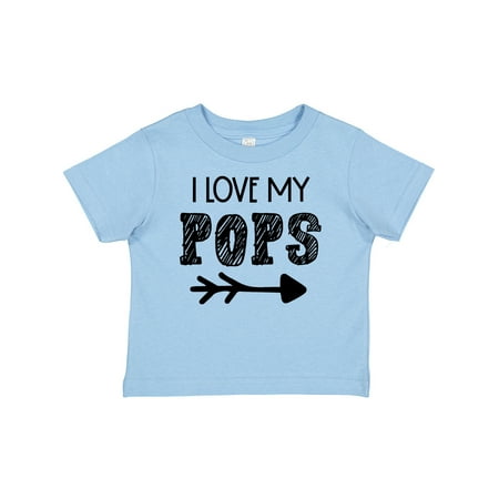 

Inktastic I Love My Pops with Arrow Gift Baby Boy or Baby Girl T-Shirt