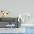 thumbnail image 2 of Figura De Pájaro Toro Dorado, Estatua De Animal De Resina Moderna, Escultura Abstracta, Adorno Para Escritorio, Oficina, Repisa, Sala De Estar, Entrada, Estante De Mesa, Regalo De, 2 of 8