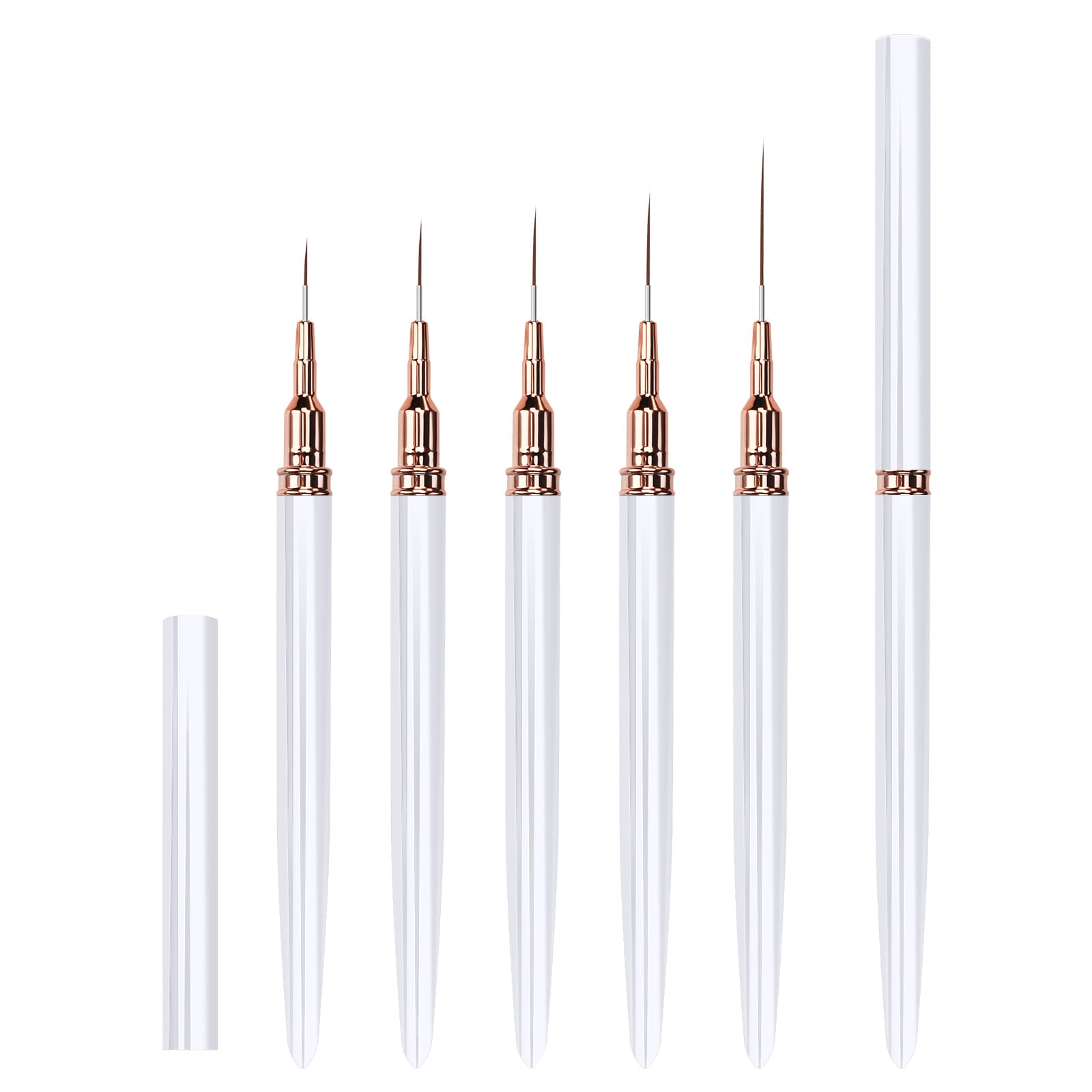 EzFlow- Acrylic Nail Brush Grand Artist OVAL with brush cover