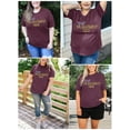 thumbnail image 6 of XCHQRTI Women Dragonfly Tshirt Plus Size Short Sleeves Graphic Casual Loose Tee Tops, 6 of 6