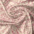 thumbnail image 5 of Ambesonne Animal Print Valance Pack of 2, Outline Farm Fauna Art, 54"X18", Pale Ruby Pale Peach, 5 of 5