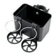 thumbnail image 2 of Caja de almacenamiento universal para bicicletas, organizador de manillar de tubo superior para triciclo 2 portavasos, 2 of 9