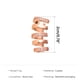 thumbnail image 2 of Pendientes para mujer, regalos para mujer, pieza de moda para mujer, pendientes de garra, joyería, pendientes para mujer, 2 of 4