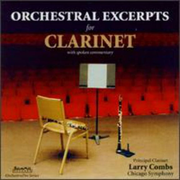 Larry Combs - Orchestral Excerpts for Clarinet - Classical - CD