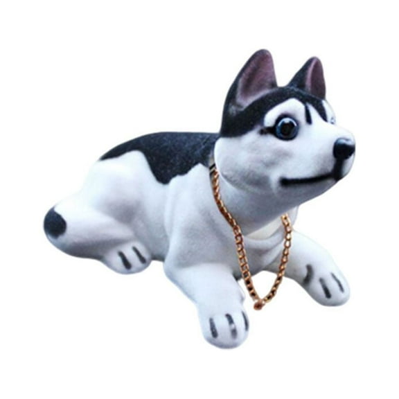 HOMEMAXS Shaking Head Dog Ornaments Nodding for Car Dashboard Bobble Animal Toys Decor Decorations