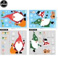 thumbnail image 3 of Pegatinas para ventana de Papá Noel navideño, calcomanías para vidrio, calcomanías navideñas, decoración navideña, muñeco de nieve, copo de nieve, decoraciones navideñas para ventanas, 3 of 5
