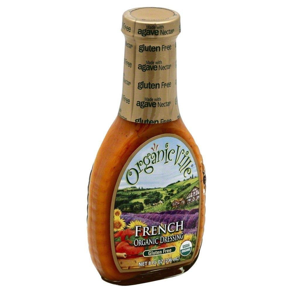 OrganicVille Organic French Dressing, 8 Ounce 6 per case.
